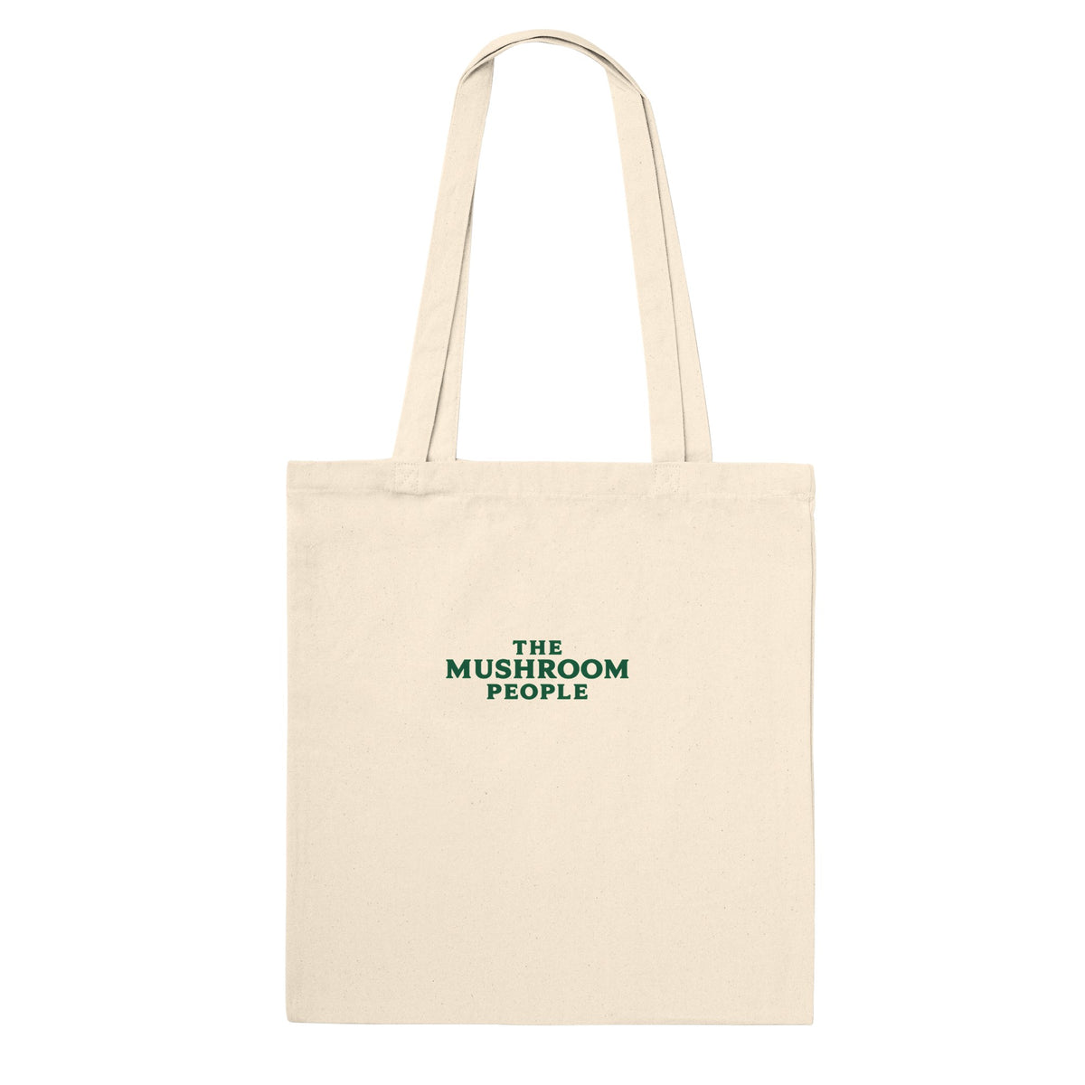 Mushroom People Cotton Tote Bag — product view 2