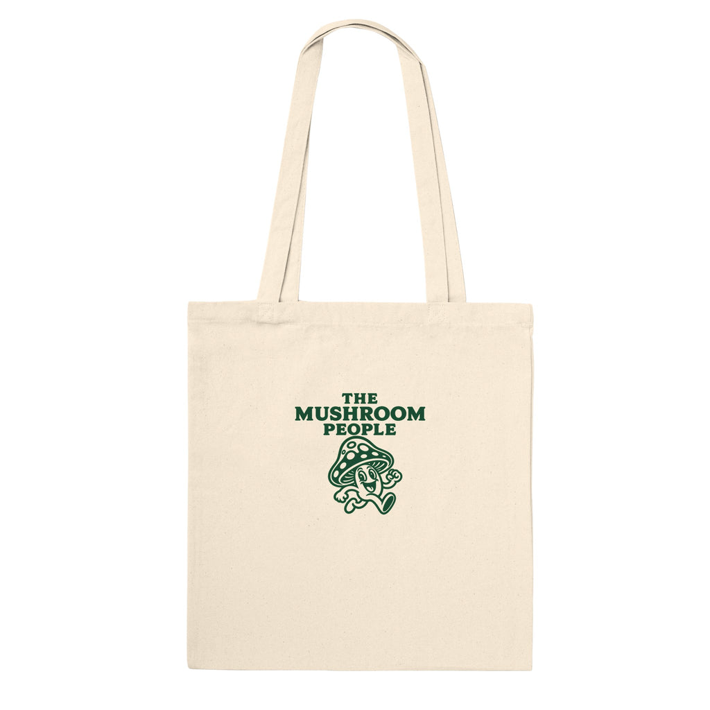 Mushroom People Cotton Tote Bag — product view 1