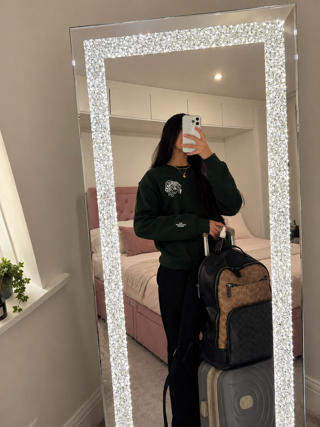FungiGlow Crewneck Sweatshirt — product view 4